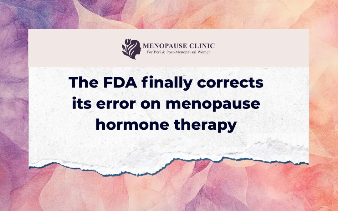 Black Box Warning Removed from Menopause Hormone Therapy as FDA Reverses 23-Year Stance